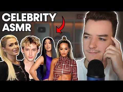 ASMRtist Reacting to Celebrity ASMR