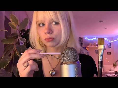 ASMR Mic Brushing 🔮❤️