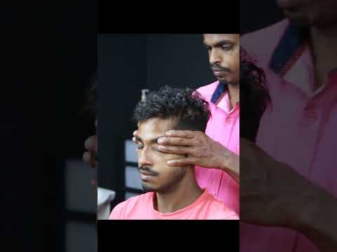 Strong Head Massage ASMR #shorts