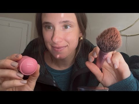 lofi ASMR Doing Your Makeup (personal attention + tingly whispers)