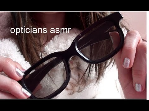 relaxing optician personal attention role play asmr