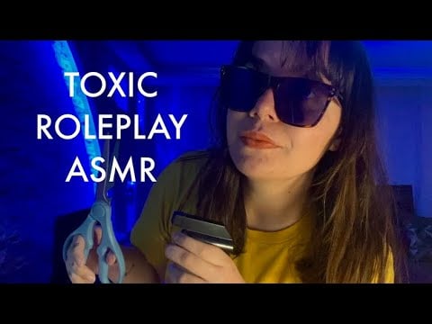 Gıcık Kulüp Lideri Sana Kahkül Kesiyor ASMR (Türkçe ASMR Roleplay) 