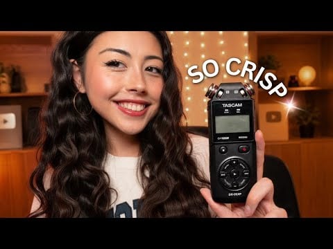 ASMR Tascam Mouth Sounds (Wet, Dry & Mic Biting) That Melt Your Brain 🤍