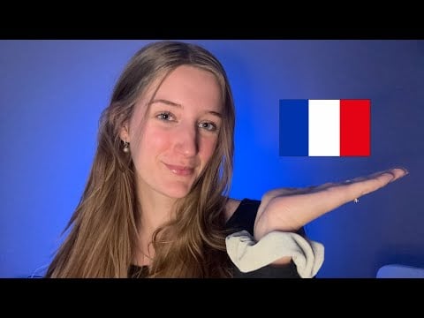 ASMR Teaching you FRENCH 🇫🇷 (close whispers)