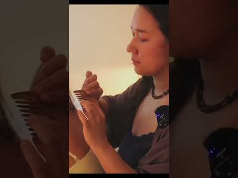 Part 9 | Hair combing with @emvyASMR #asmr #relaxing #asmrsounds #realpersonasmr #calming
