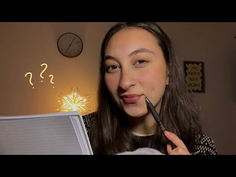 ASMR | 40 Fragen nur für dich 🤍
