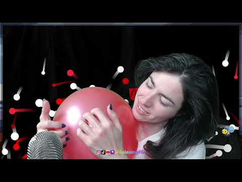 ASMR - Red Balloon Tapping