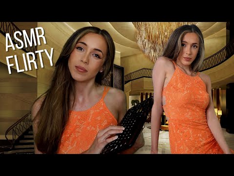 ASMR Flirty Hotel Check-In | soft spoken + typing sounds