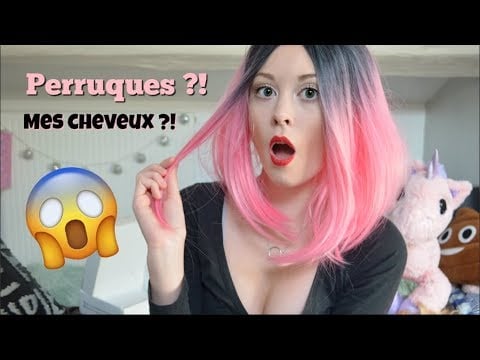 JE TESTE DES PERRUQUES + Mes cheveux ?! 🤔