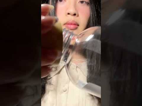 ASMR bottle sounds 🍼 (short version) #asmr #shorts #relax #lidsounds #tapping