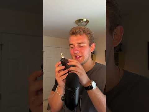 ASMR unboxing my newest cologne!