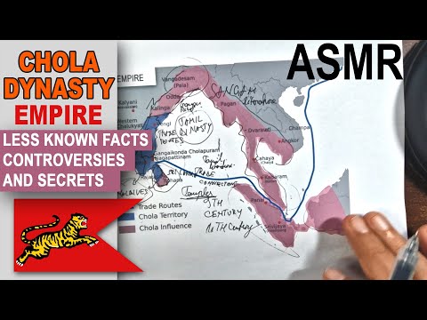 ASMR: The CHOLA Empire and Dynasty | Less Known Facts | Soft Spoken ASMR to help you sleep