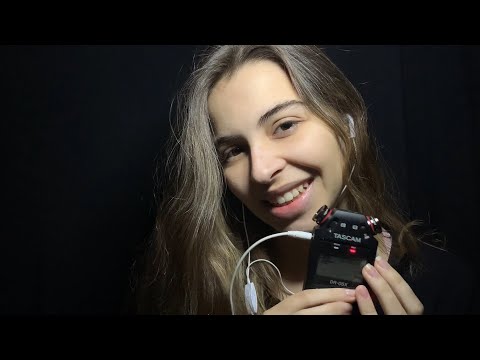 ASMR INAUDÍVEL E TAPPING NO TASCAM