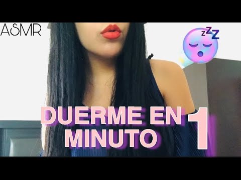 ASMR DUERME EN 1 MINUTO😴