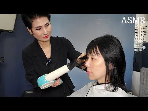 Korean Swift ASMR Hair Salon: Fast-Paced Styling for Instant Energy and Relaxation ✂️💥