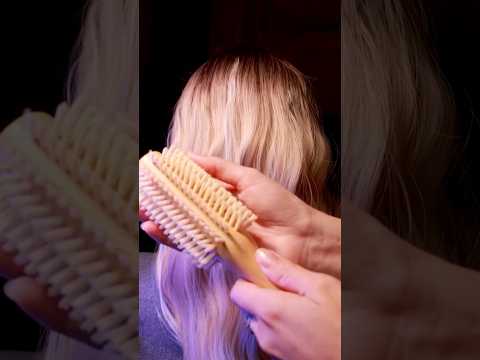 ASMR Hair brushing just for you ♥️#asmrhairbrushing #asmrhair #asmrtinglesvideos #asmrhair