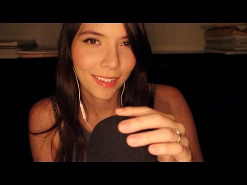 ASMR Squishing the Microphone and Ear to Ear Whisper Rambling