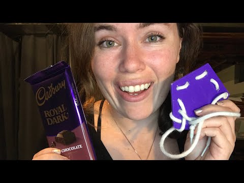 ASMR Spanish/Español Whisper Ramble, Random Objects, and Chocolate 😎