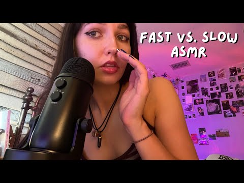 Fast vs Slow ASMR | Which Trigger Makes You Tingle More? 