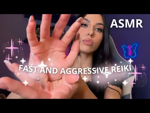 REIKI ASMR - Fast and Aggressive Reiki con Hand Movements e Hand Sounds