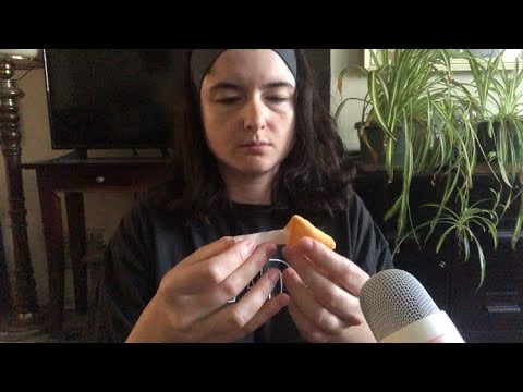 ASMR Opening Fortune Cookies 🥠 crunching, reading fortunes | slow relaxing whispers