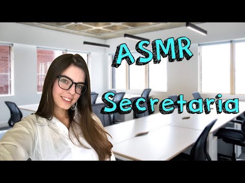 ASMR SECRETÁRIA (português) | Banana Vintage