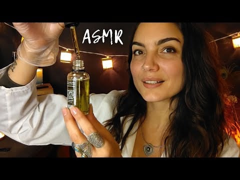 ASMR ROLEPLAY * EXAMEN CUIR CHEVELU TRES RELAXANT