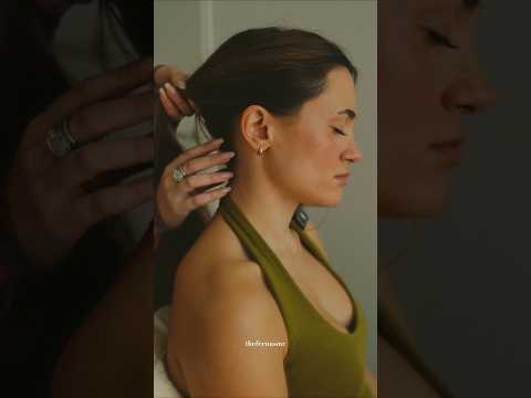 the most relaxing touch massage 😴 #asmrsleep #asmrmassage #asmrsounds