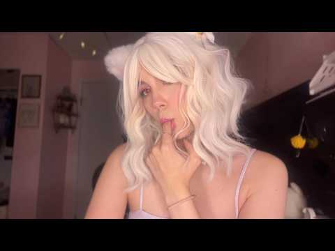 ASMR neko girl mouth sounds