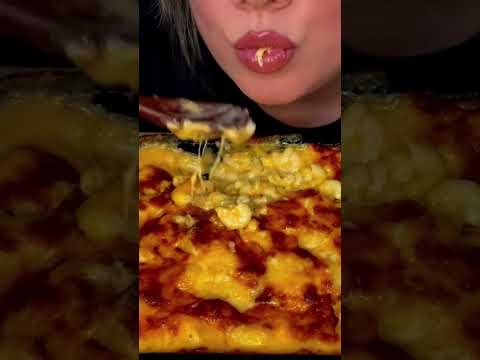 Extra Cheesy Mac & Cheese #shorts #asmr #youtube #macandcheese