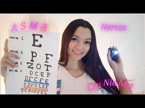 ASMR - Exame De Nervos Cranianos 🤤