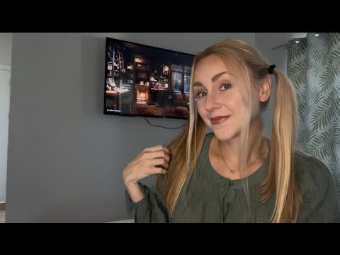 ASMR Girl in the Back of the Class Sassy Gossip Roleplay 📚📝🩷