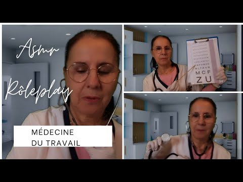 Asmr Français, vidéo personnalisée pour "Meline" rôleplay médecine du travail.