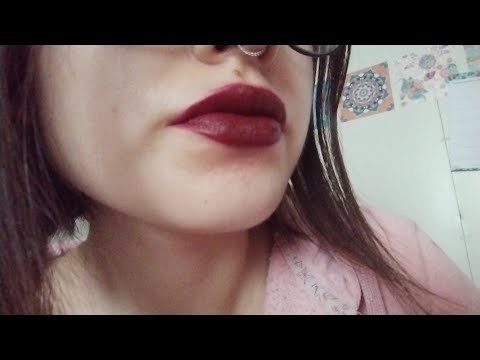 Asmr lens licking 
