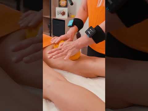 ASMR relaxing massage with oranges #asmrmassage