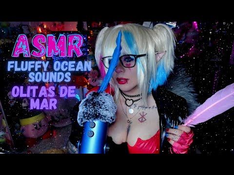 ASMR -fluffy ocean sounds/olitas de mar 🌊🌊