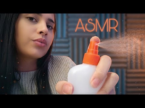 ASMR - Vou arrumar o seu cabelo | invisible clips