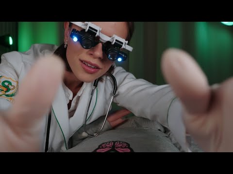ASMR O EXAME FÍSICO mais RELAXANTE de TODOS para DORMIR PROFUNDAMENTE 😴