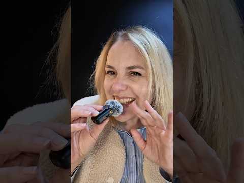 ASMR 🎙️ Je teste le micro de la DJI Osmo Pocket 3 #asmrfr #shortsasmr #asmrshorts