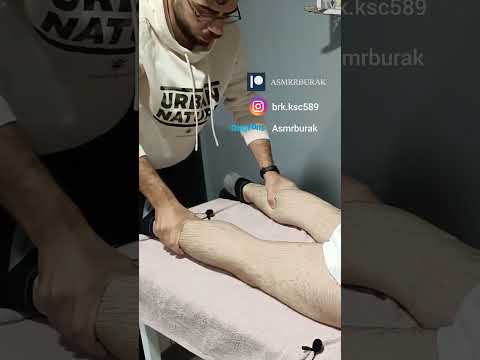 RELAXING TURKISH MASSAGE FOR HAMSTRINGS AND FEET #satisfying #relaxing #asmr #shorts #massage