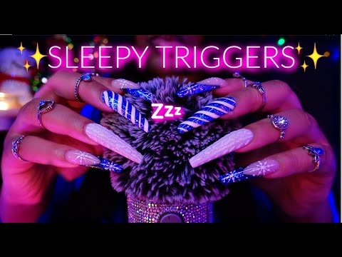 ASMR FOR 100% DEEP SLEEP & RELAXATION IN MINUTES 😴🌙💤  SLEEPY TRIGGERS TO MAKE YOU SO TIRED 💙✨