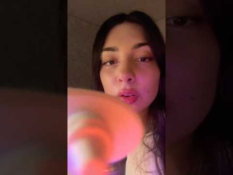 Asmr sunscreen application