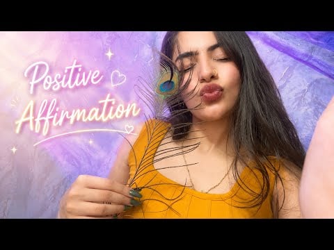 Hindi Asmr| A little positive brainwashing for your daily dose of happiness 🧠💗
