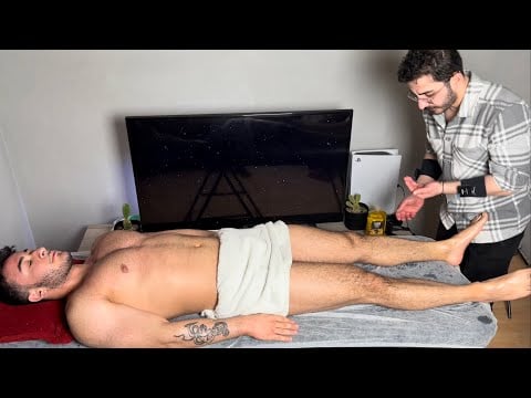 ASMR Full Body Comfortable Massage - Asmr Massage Sound - Man Massage