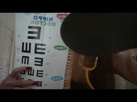 ASMR | check up exam - doctor rp (soft-spoken)