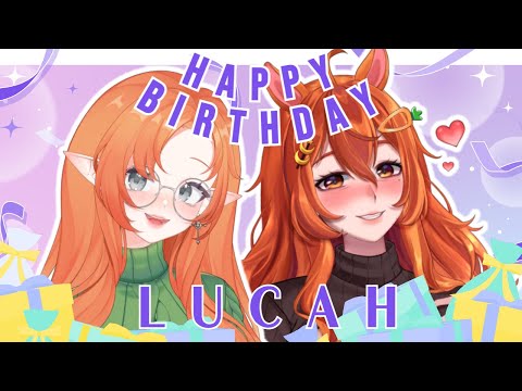 🎉THE HORSE WAS BORN THIS DAY HUZZAH 🎉 Celebrating@lucahjin Birthday