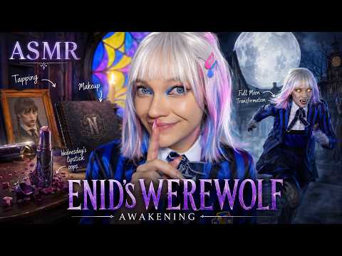 ASMR Enid Roleplay 🐺 Full Moon Werewolf Transformation