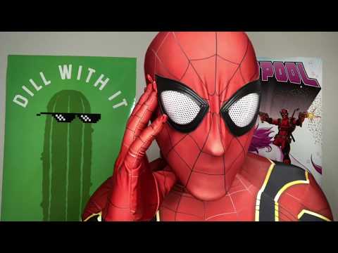 Infinity War Spider-Man does ASMR