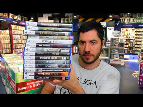 ASMR VENDEUR MICROMANIA jeux PS5