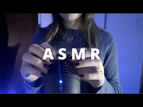 ASMR - ARRANHANDO O MICROFONE delicadamente até você dormir 🎙😍💤😴